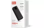 Батарея универсальная ColorWay 20 000 mAh EnergyPlus PD/18W, QC3.0/22.5W, Black (CW-PB200LPB4BK-PDD)