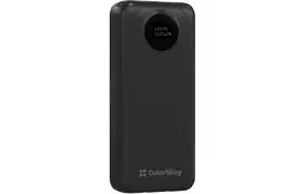 Батарея універсальна ColorWay 20 000 mAh EnergyPlus PD/18W, QC3.0/22.5W, Black (CW-PB200LPB4BK-PDD) - Фото