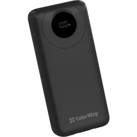 Батарея универсальная ColorWay 20 000 mAh EnergyPlus PD/18W, QC3.0/22.5W, Black (CW-PB200LPB4BK-PDD) - Фото 6
