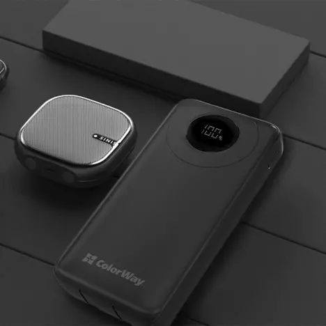 Батарея универсальная ColorWay 20 000 mAh EnergyPlus PD/18W, QC3.0/22.5W, Black (CW-PB200LPB4BK-PDD) - Фото 3