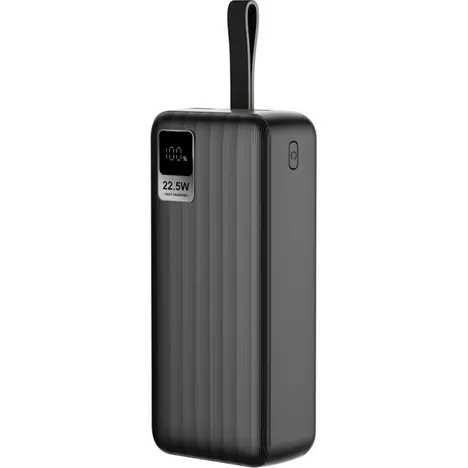 Батарея универсальная ColorWay 30 000 mAh PD/18W, QC3.0/22.5, Digital Display, Black (CW-PB300LPC5BK-PDD) - Фото 3