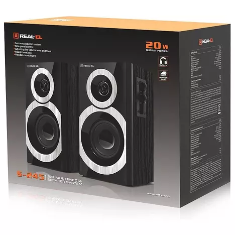 Акустическая система REAL-EL S-245 Black (EL121200015) - Фото 6