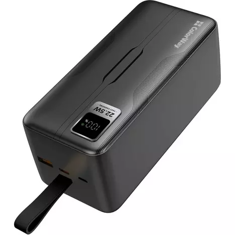 Батарея универсальная ColorWay 50 000 mAh PD/18W, QC3.0/22.5, Digital Display, Black (CW-PB500LPC5BK-PDD) - Фото 2