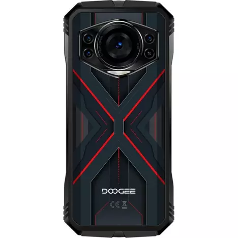 Мобильный телефон Doogee S cyber 8/256Gb Black Red (6923740212431) - Фото 7