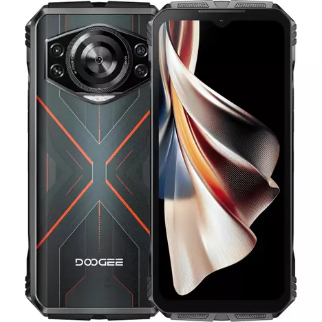 Мобильный телефон Doogee S cyber 8/256Gb Black Red (6923740212431) - Фото 4