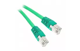 Патч-корд 0.25м Cablexpert (PP6A-LSZHCU-G-0.25M) - Фото