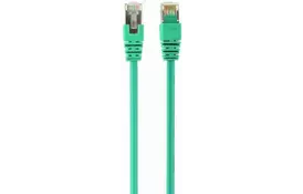 Патч-корд Cablexpert CAT6 S/FTP RJ45 1m Green (PP6A-LSZHCU-G-1M) - Фото