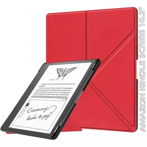 Чехол для электронной книги BeCover Ultra Slim Origami Amazon Kindle Scribe 10.2'' Red (712581) - Фото 3