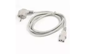 Кабель питания C13 1.8m grey Cablexpert (PC-186-VDE-GR) - Фото