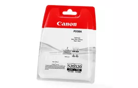 Картридж Canon PGI-520 Black Double pack, blister (2932B012) - Фото