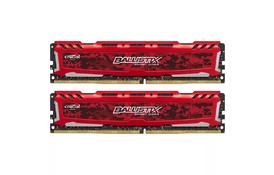 Модуль памяти для компьютера DDR4 16GB (2x8GB) 2400 MHz Ballistix Sport LT MICRON (BLS2C8G4D240FSE) - Фото