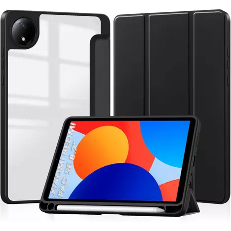 Чехол для планшета BeCover Soft Edge TPU Xiaomi Redmi Pad SE 8.7'' Black (712564) - Фото 1