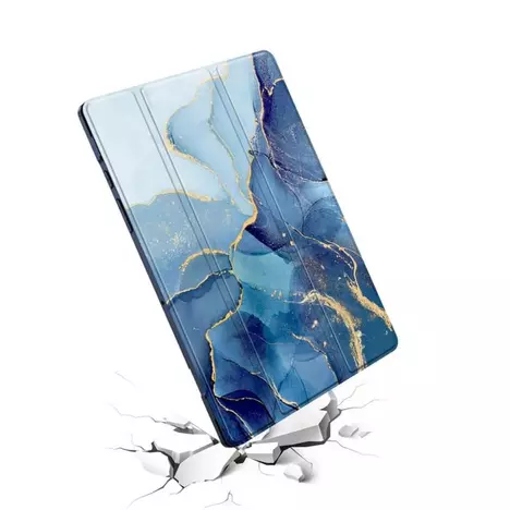 Чехол для планшета BeCover Soft Edge TPU Xiaomi Redmi Pad SE 8.7'' Blue Marble (712572) - Фото 2