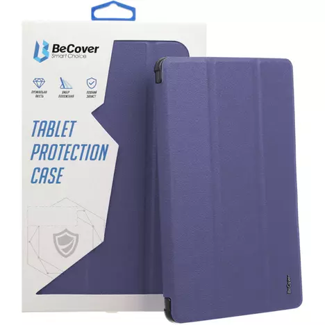 Чехол для планшета BeCover Soft Edge TPU Xiaomi Redmi Pad SE 8.7'' Deep Blue (712565) - Фото 1