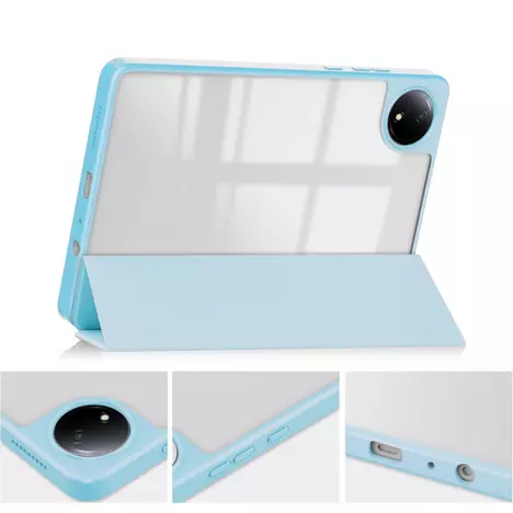 Чехол для планшета BeCover Soft Edge TPU Xiaomi Redmi Pad SE 8.7'' Light Blue (712569) - Фото 1