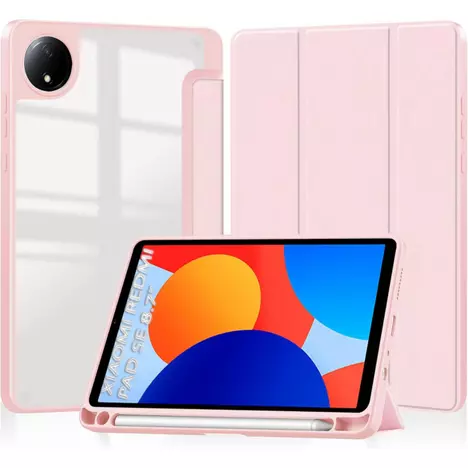 Чехол для планшета BeCover Soft Edge TPU Xiaomi Redmi Pad SE 8.7'' Pink (712570) - Фото 1