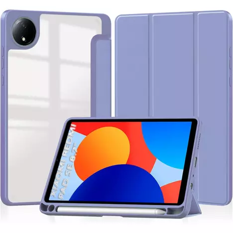 Чехол для планшета BeCover Soft Edge TPU Xiaomi Redmi Pad SE 8.7'' Purple (712571) - Фото 1