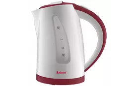 Електрочайник SATURN ST-EK8425white with burgu - Фото