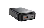 Батарея универсальная XO 10000mAh, PD/30W, QC/22.5W, PPS/33W, black (PR232_Black)
