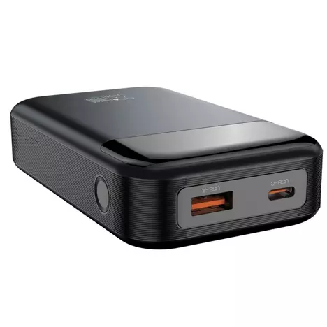 Батарея универсальная XO 10000mAh, PD/30W, QC/22.5W, PPS/33W, black (PR232_Black) - Фото 4