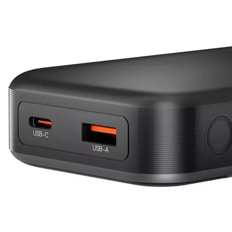 Батарея универсальная XO 10000mAh, PD/30W, QC/22.5W, PPS/33W, black (PR232_Black) - Фото 5