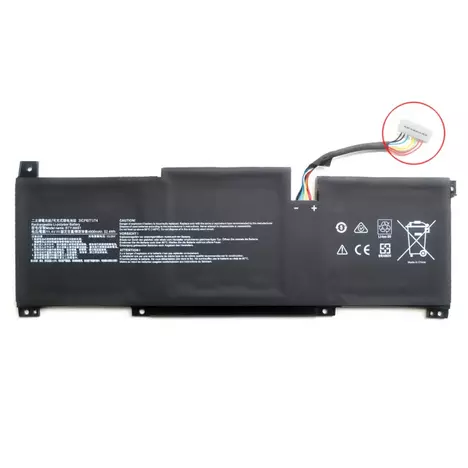 Аккумулятор для ноутбука MSI BTY-M491, 4600mAh (52.4Wh), 3cell, 11.4V, Li-Pol AlSoft (A47921) - Фото 2