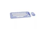 Комплект Logitech POP Icon Combo Bluetooth UA Lilac (920-013078)