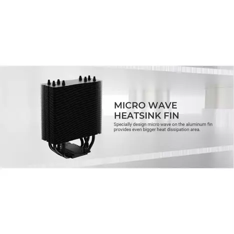 Кулер для процессора ID-Cooling SE-214-XT Black - Фото 10