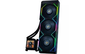 Система жидкостного охлаждения Lian Li HydroShift LCD 360R, Black (G89.GHSLCD36RB.00) - Фото