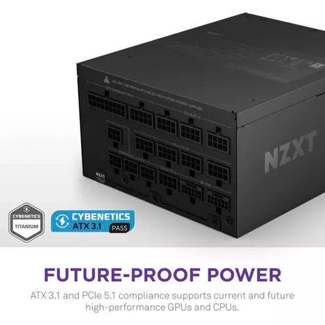 Блок питания NZXT 1500W C Series (PA-5P1BB-EU) - Фото 6