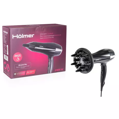 Фен H?lmer HHD-240D - Фото 7