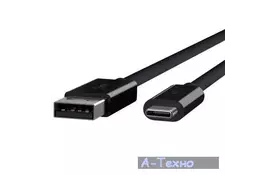 Дата кабель USB 3.1 Type-C to AM 1.0m Belkin (F2CU029bt1M-BLK) - Фото