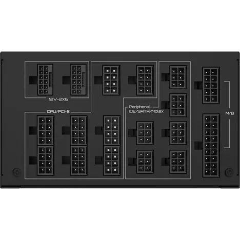 Блок питания GIGABYTE 1600W (GP-UD1600PM PG5) - Фото 7