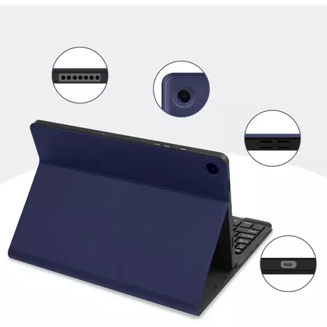Чехол для планшета BeCover Keyboard Samsung Tab A9 SM-X115 8.7'' Deep Blue (712356) - Фото 5