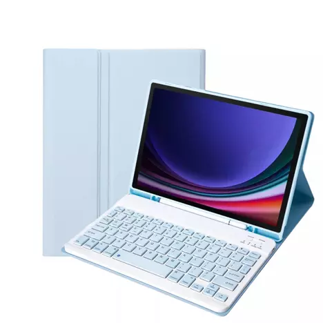 Чехол для планшета BeCover Keyboard Samsung Tab A9 SM-X115 8.7'' Light Blue (712358) - Фото 6