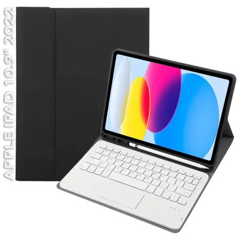 Чехол для планшета BeCover Keyboard+TouchPad Apple iPad 10.9'' 2022 Black (712375) - Фото 2