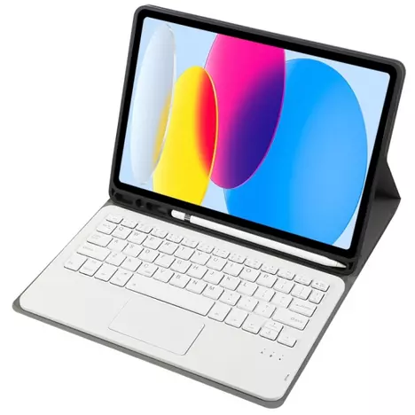 Чехол для планшета BeCover Keyboard+TouchPad Apple iPad 10.9'' 2022 Deep Blue (712376) - Фото 1