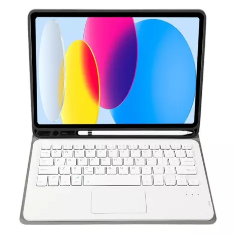 Чехол для планшета BeCover Keyboard+TouchPad Apple iPad 10.9'' 2022 Deep Blue (712376) - Фото 5