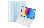 Чехол для планшета BeCover Keyboard+TouchPad Apple iPad 10.9'' 2022 Light Blue (712378)