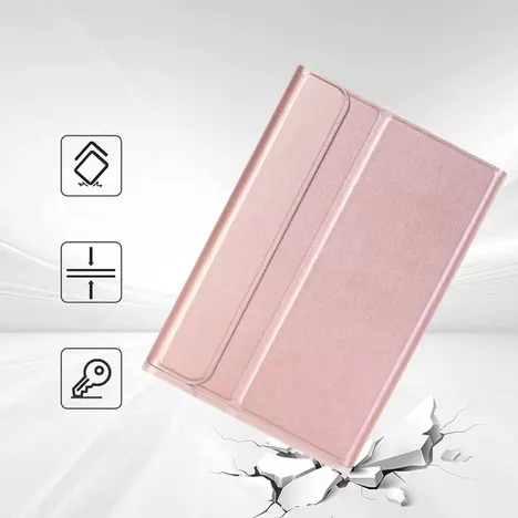 Чехол для планшета BeCover Keyboard+TouchPad Apple iPad Air (4/5) 2020/2022 10.9'' Pink (712373) - Фото 4