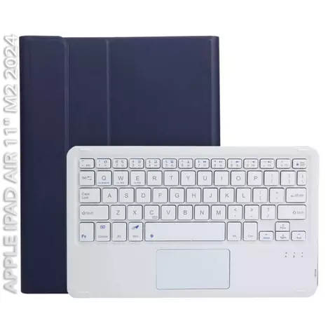 Чехол для планшета BeCover Keyboard+TouchPad Apple iPad Air 11'' M2 2024 Deep Blue (712596) - Фото 2