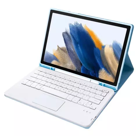 Чехол для планшета BeCover Keyboard+TouchPad Apple iPad Air 11'' M2 2024 Light Blue (712598) - Фото 1