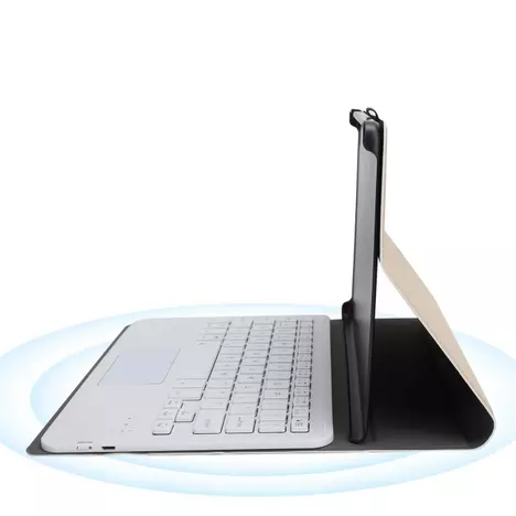 Чехол для планшета BeCover Keyboard+TouchPad Apple iPad Air 11'' M2 2024 Light Blue (712598) - Фото 8