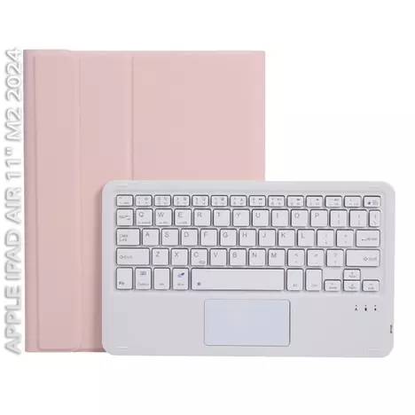 Чехол для планшета BeCover Keyboard+TouchPad Apple iPad Air 11'' M2 2024 Pink (712599) - Фото 3