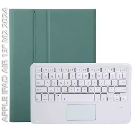 Чехол для планшета BeCover Keyboard+TouchPad Apple iPad Air 13'' M2 2024 Dark Green (712603) - Фото 2