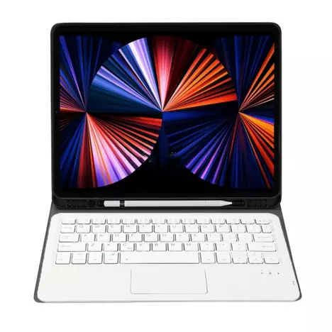 Чехол для планшета BeCover Keyboard+TouchPad Apple iPad Air 13'' M2 2024 Dark Green (712603) - Фото 1