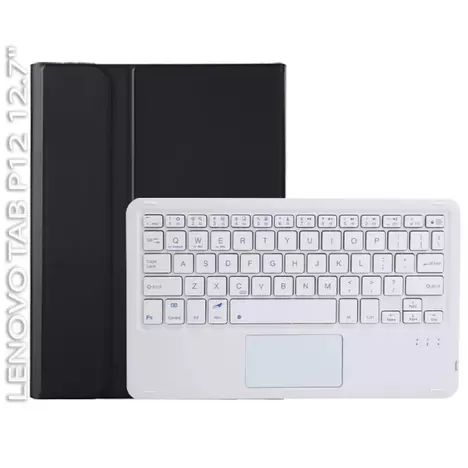 Чехол для планшета BeCover Keyboard+TouchPad Lenovo Tab P12 TB-370FU 12.7'' Black (712393) - Фото 1
