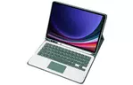 Чехол для планшета BeCover Keyboard+TouchPad Samsung Tab S9 (SM-X710/SM-X716)/S9 FE (SM-X510/SM-X516B) 11.0'' Dark Green (712419)