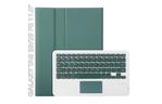 Чехол для планшета BeCover Keyboard+TouchPad Samsung Tab S9 (SM-X710/SM-X716)/S9 FE (SM-X510/SM-X516B) 11.0'' Dark Green (712419)