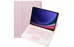 Чехол для планшета BeCover Keyboard+TouchPad Samsung S9 (SM-X710/SM-X716)/S9 FE (SM-X510/SM-X516B) 11.0'' Pink (712421)
